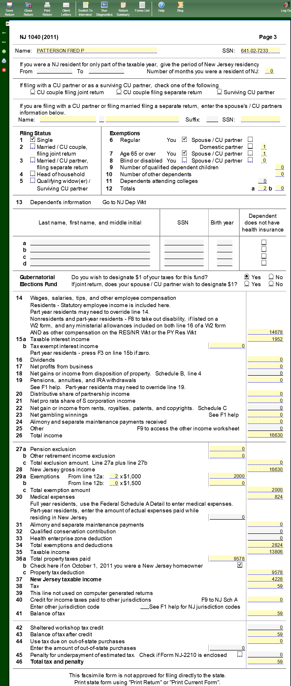 FAM-04 Patterson Refund Monitor